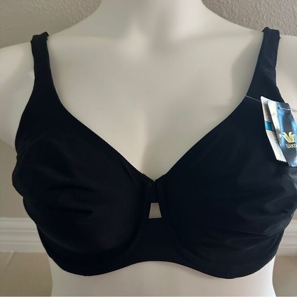 NWT Black first instinct underwire bra Sz 34DDD - Picture 1 of 6